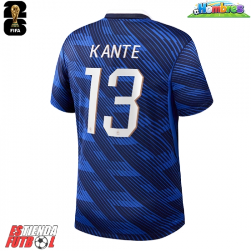 Francia Kante #13 Primera Equipación Mundial 2026 Manga Corta
